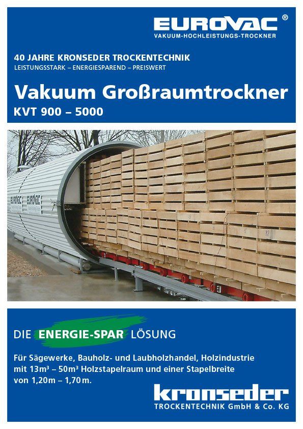 A4 Flyer_Vakuum Großraumtrockner KVT 900 - 5000