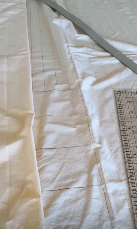 Schnittmuster aufzeichnen