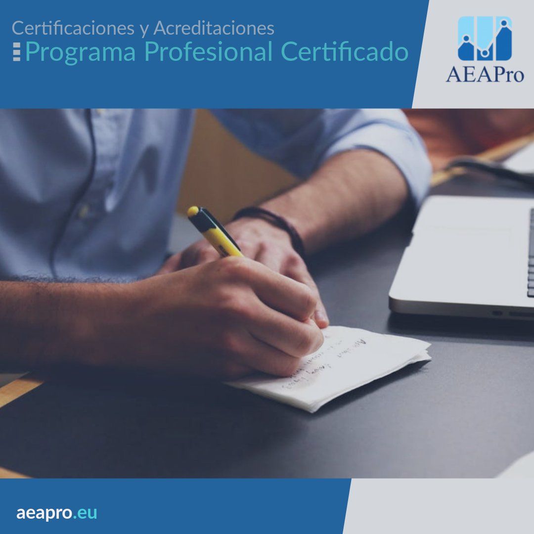programa certificado
