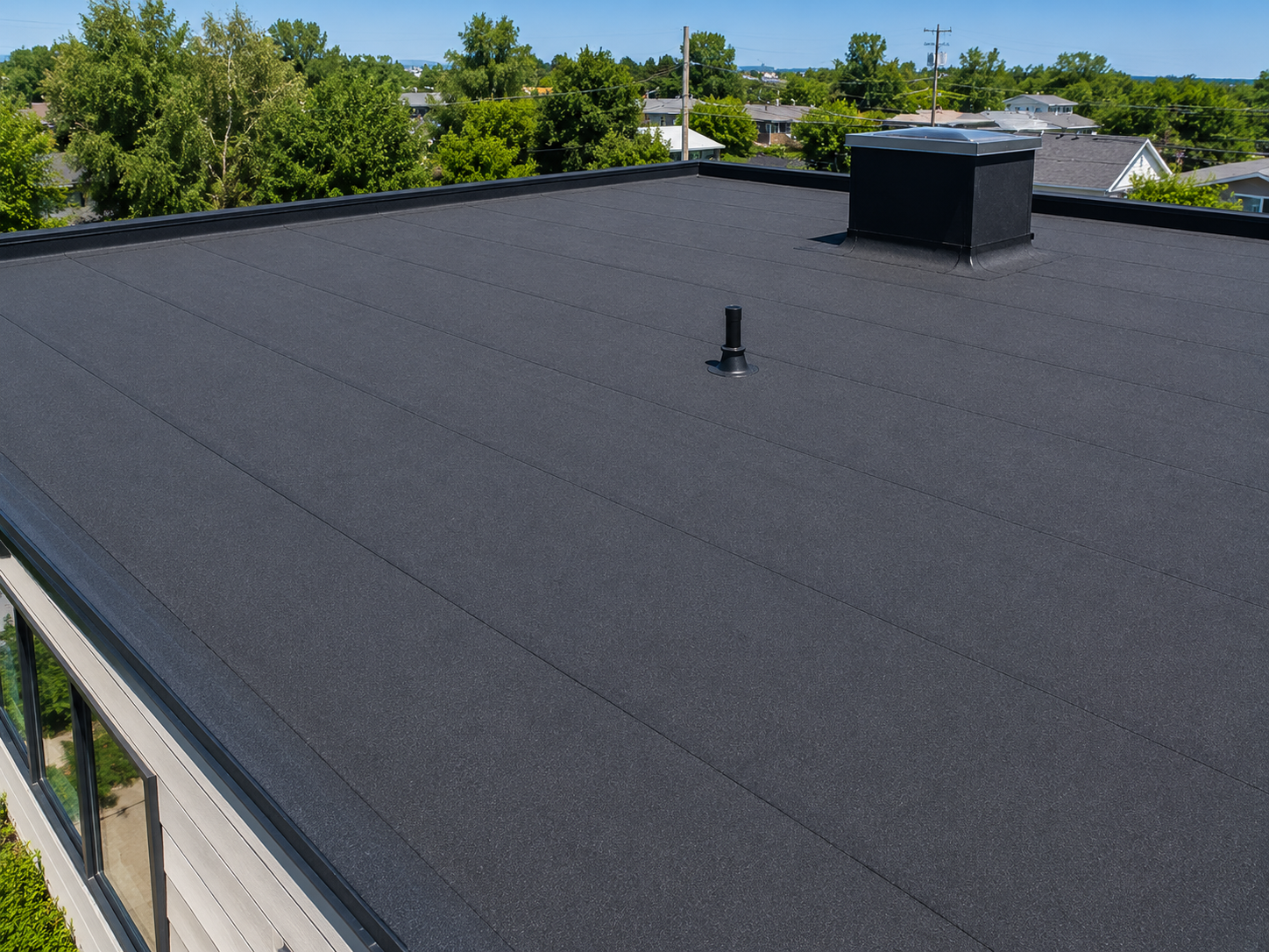 Self adhered Rubber Roof