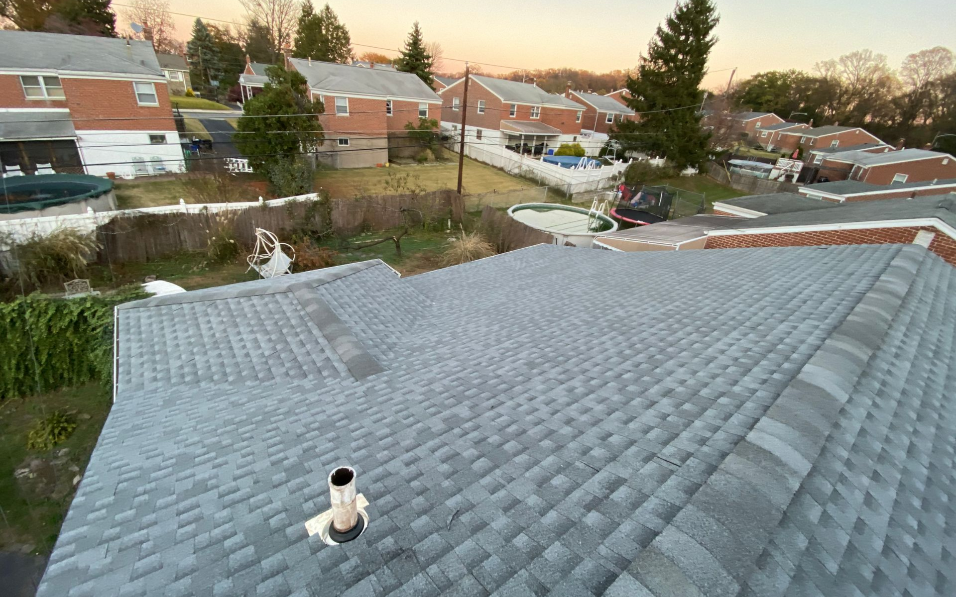 new asphalt shingle roof in pennypack Philadelphia