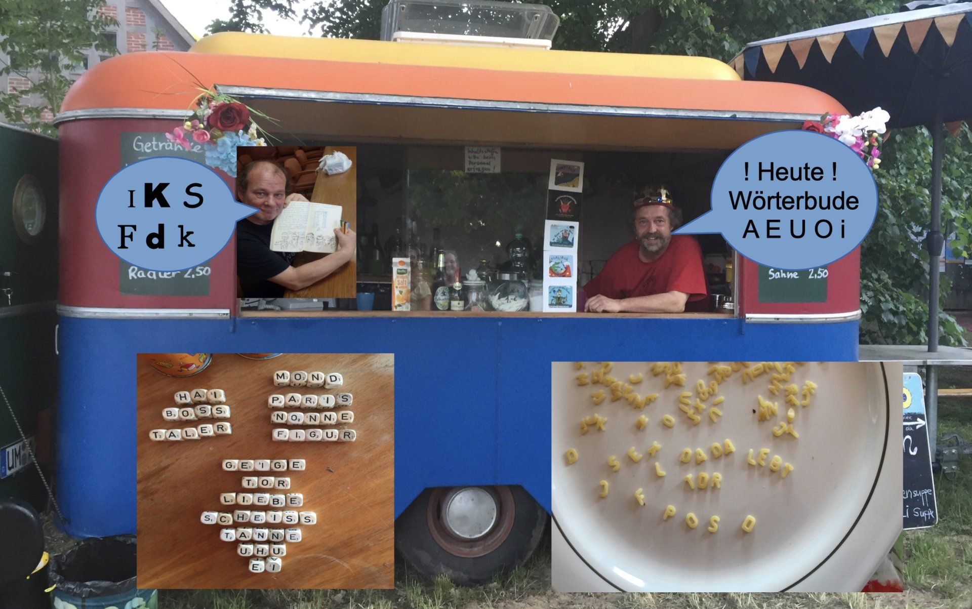 Wörter und Puppenbude