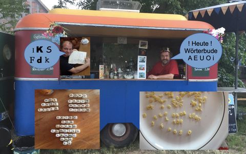 Wörter und Puppenbude