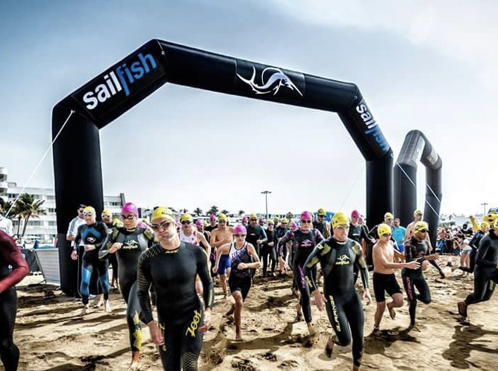 Arco de meta hinchable