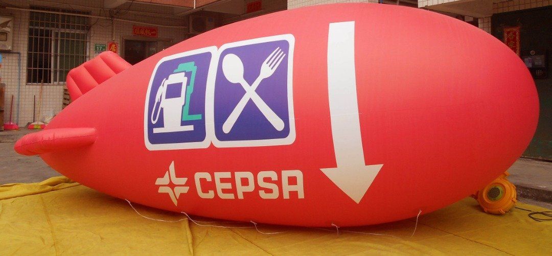 Zeppelin hinchable Cepsa