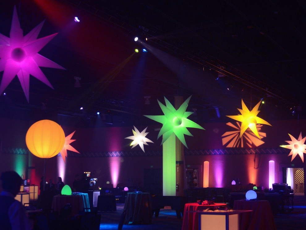 Decoración hinchable