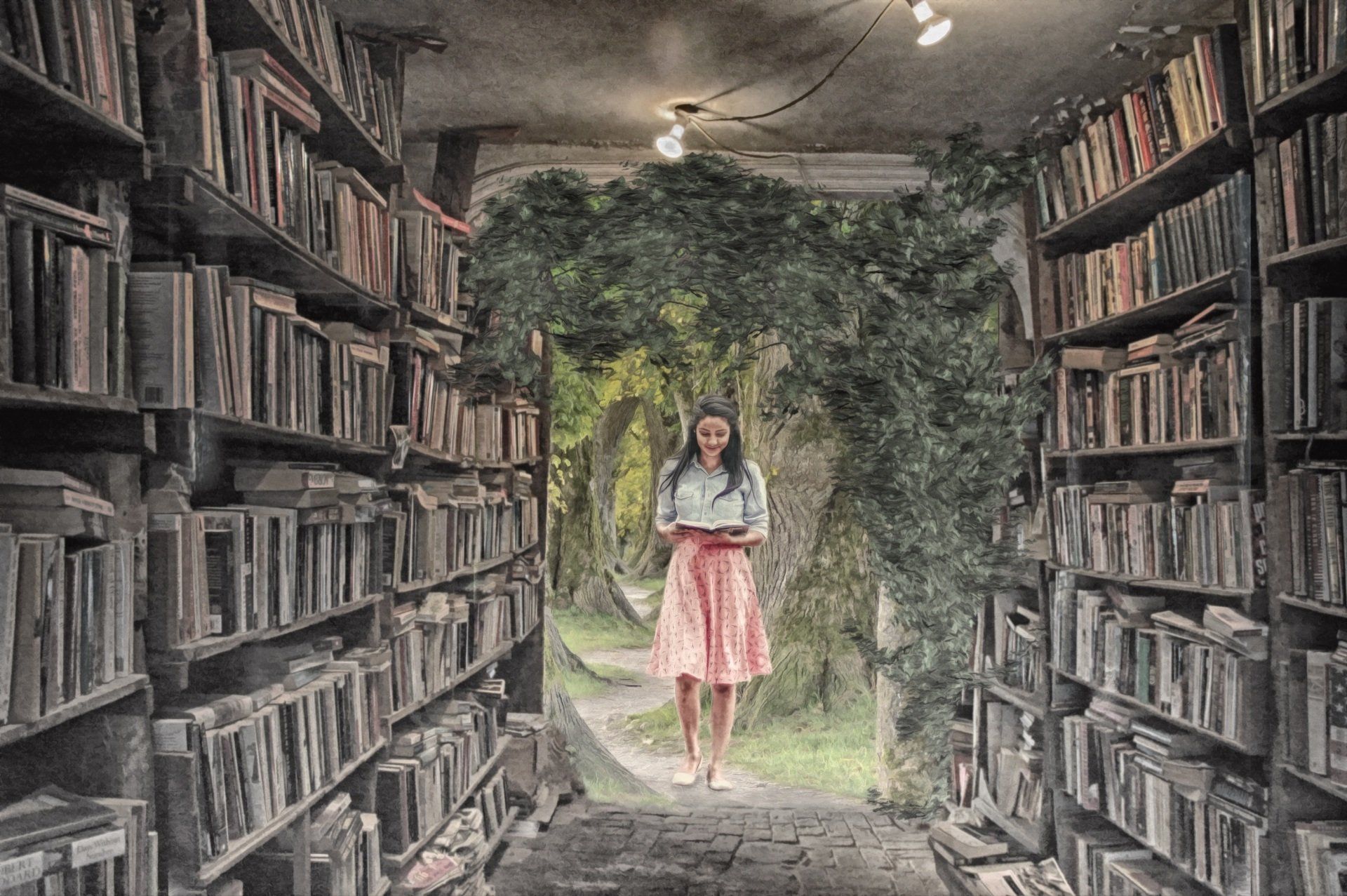 Nature Library by Ria Sopala