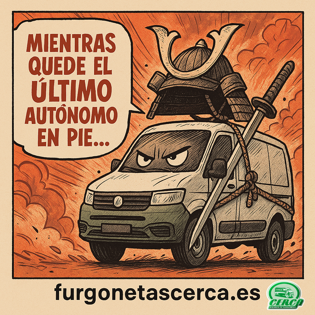 Furgoneta samurái de CERCA para autónomos