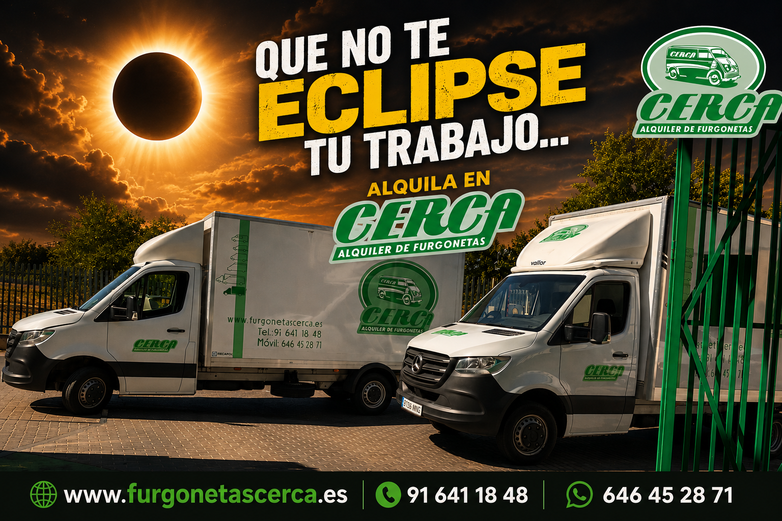 Alquiler de furgonetas en Madrid y Alcorcón