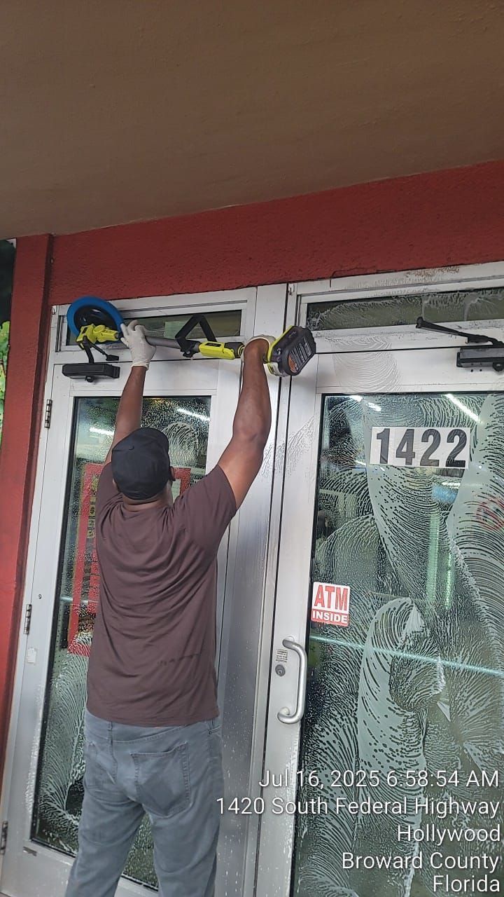 07/14 - Deep clean of Windows and Doors