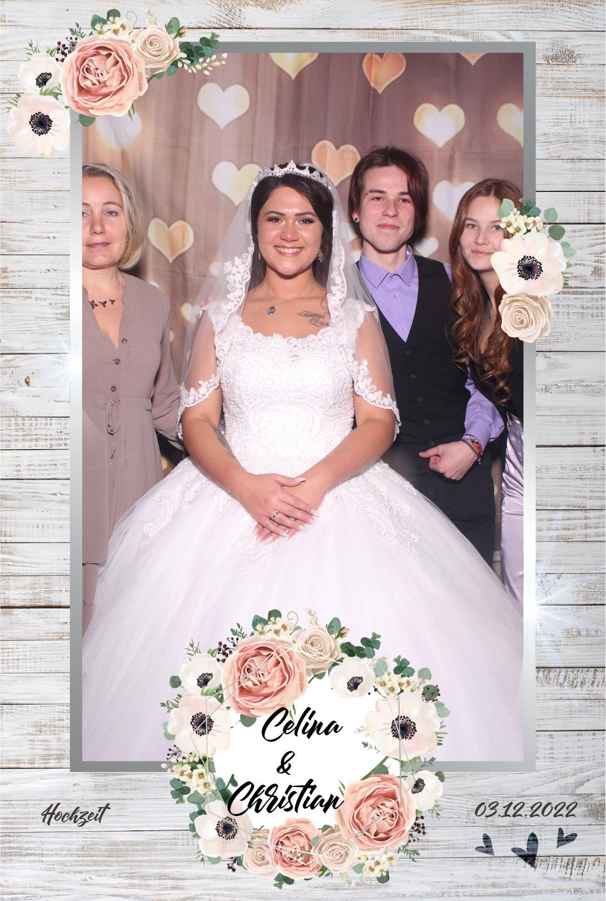 Herz Hintergrund Fotobox