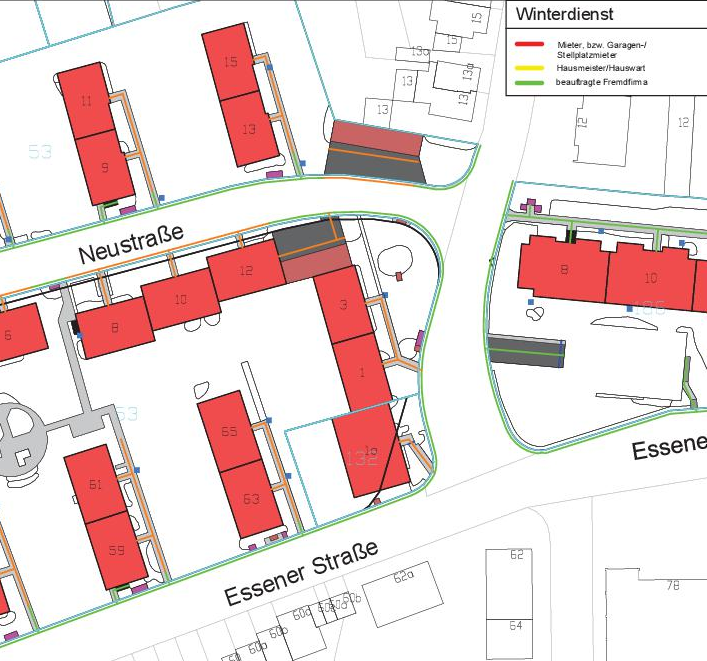 Ermöglicht die Erstellung eines Liegenschaftkatasters Fachschale Liegenschaften