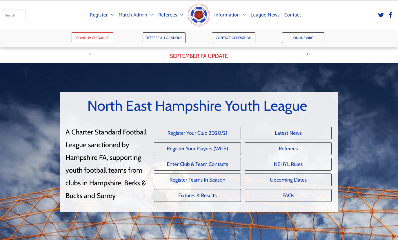 Football League in Hampshire