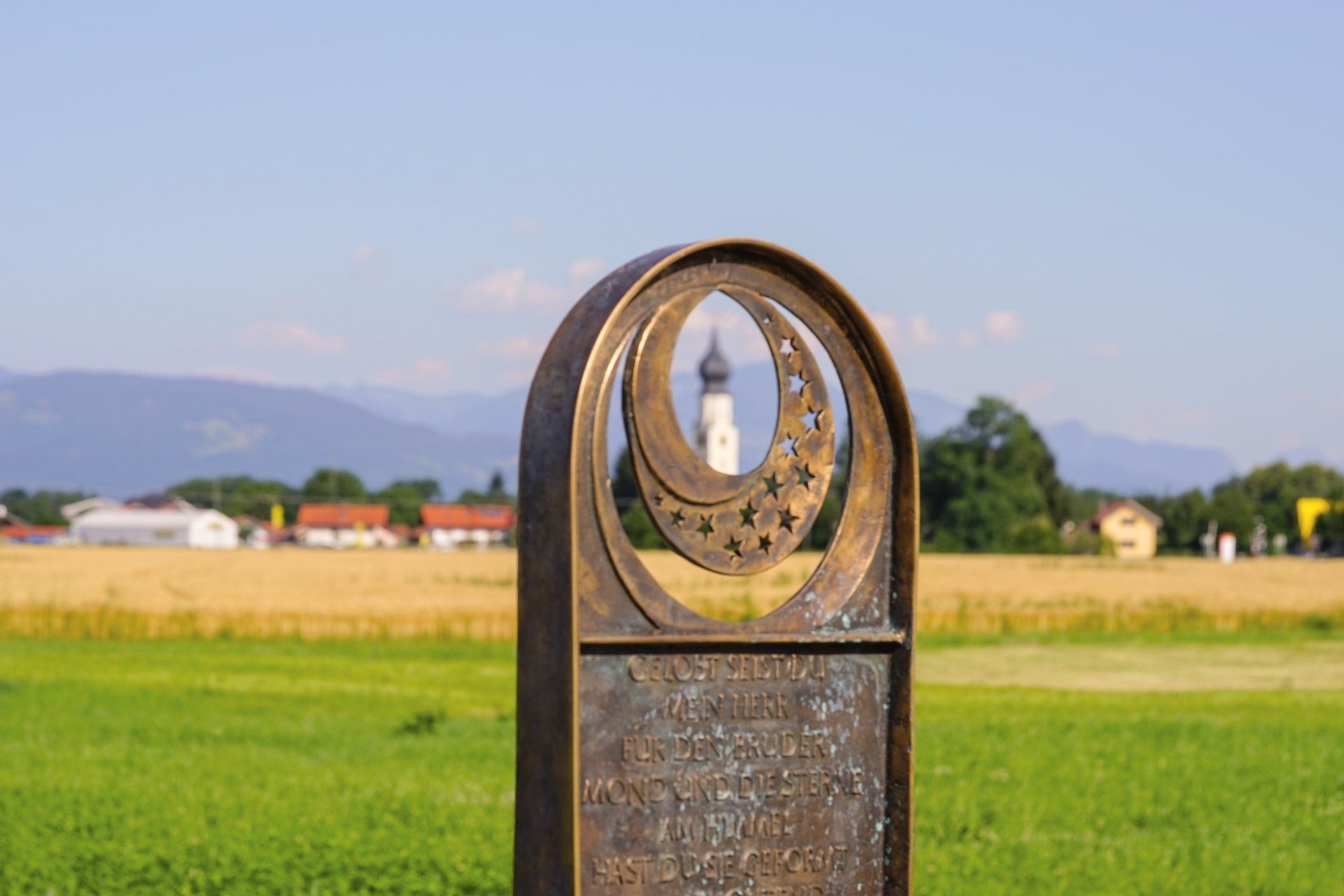 Wegtafel Ainringer Franziskus Weg Ainring