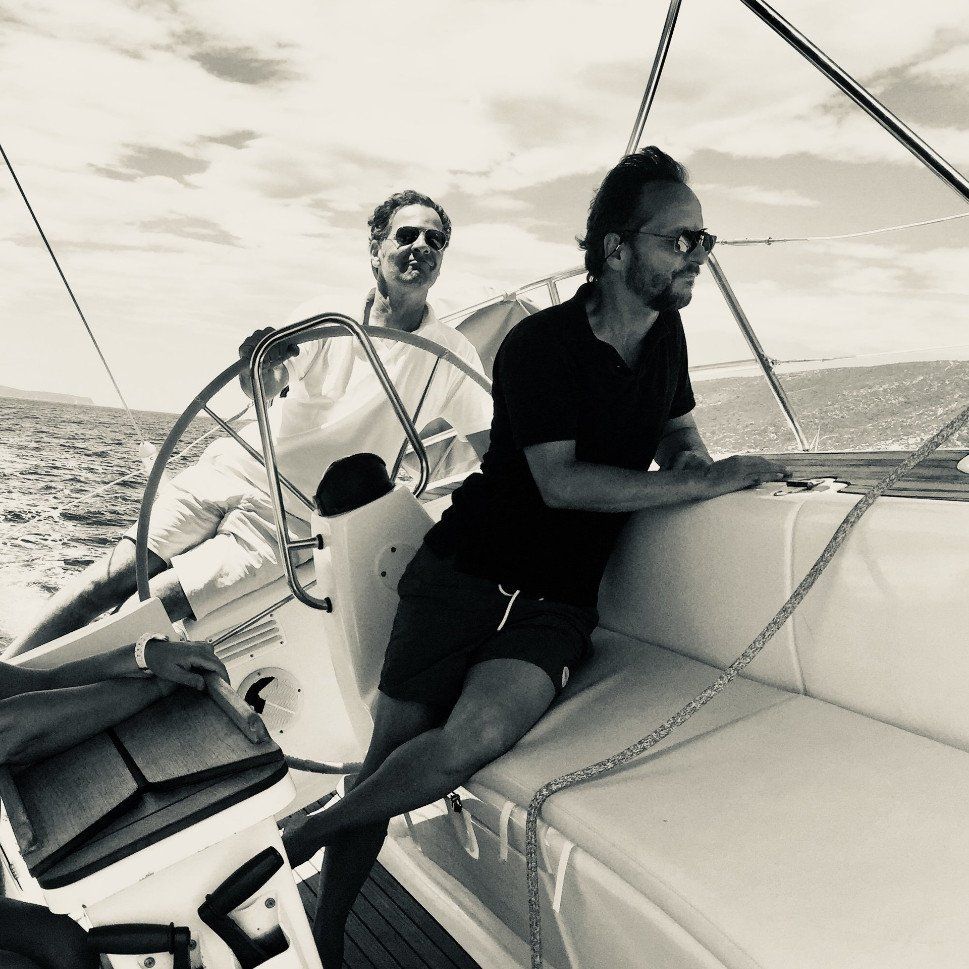 sportliches Segeln auf einer Beneteau vor Ibiza