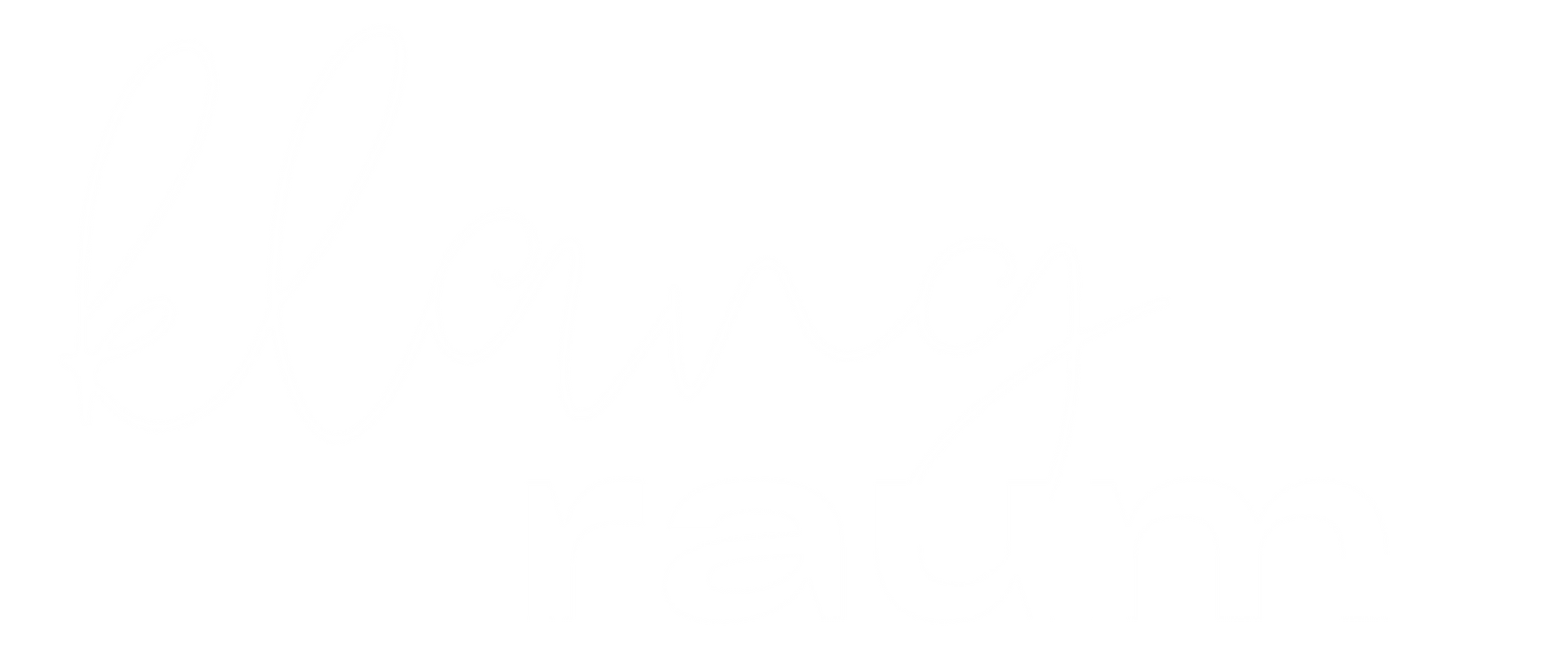 Logo vom Klangraum - Klang ist geschwungen und Raum ist darunter mit einer eher klareren Schrift alles ist kleingeschrieben