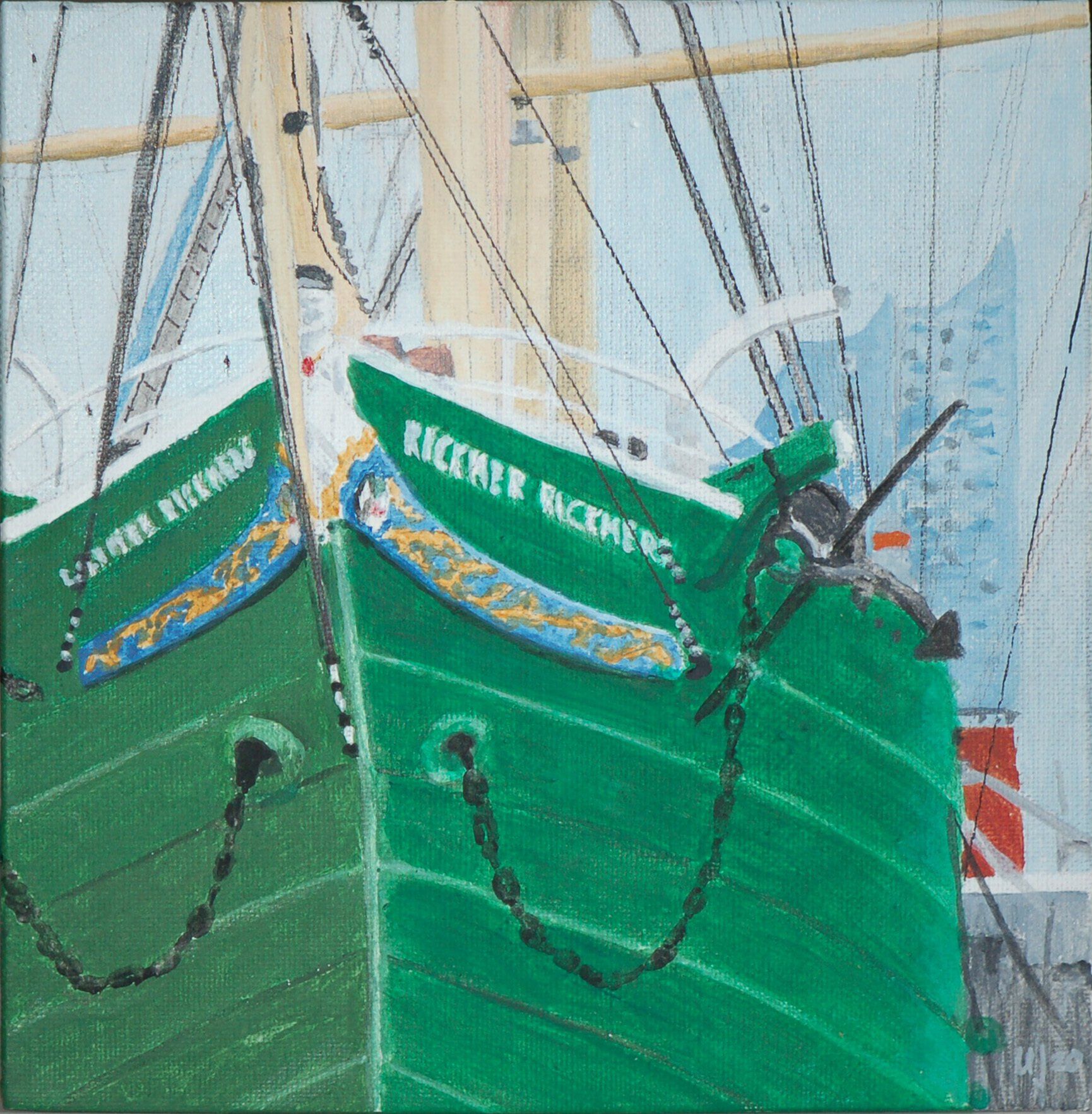 Rickmer Rickmers Bug Leinwand 20x20 cm