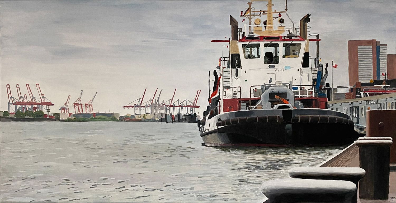 Schlepper 100 x 50 cm