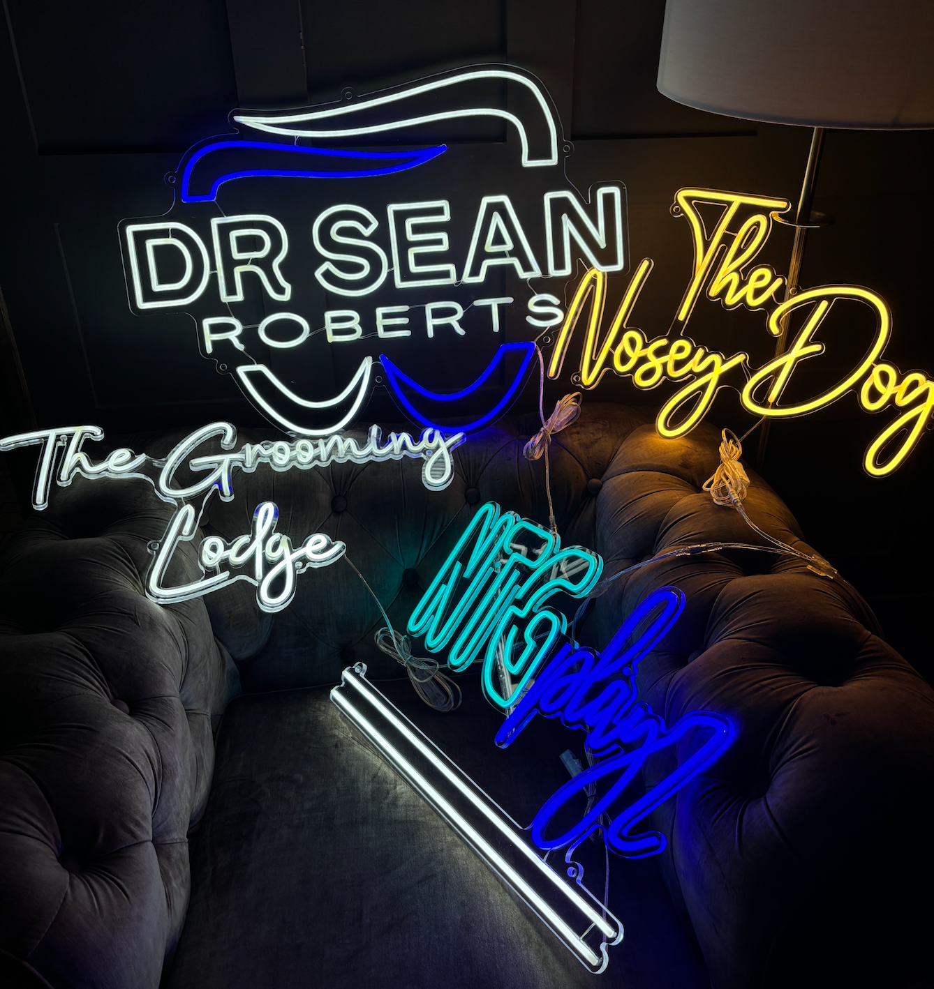 a collection of LED Neon Signs