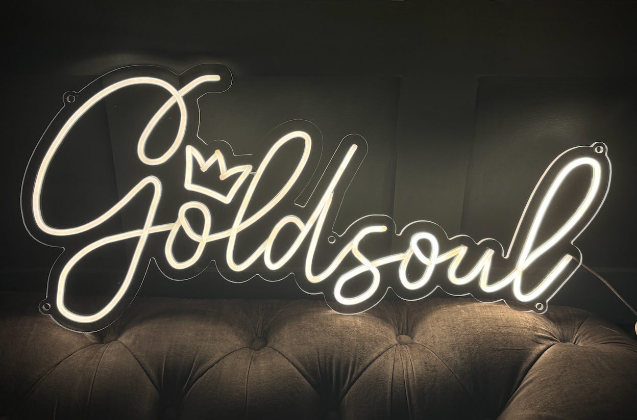 LED Neon Sign in warm white