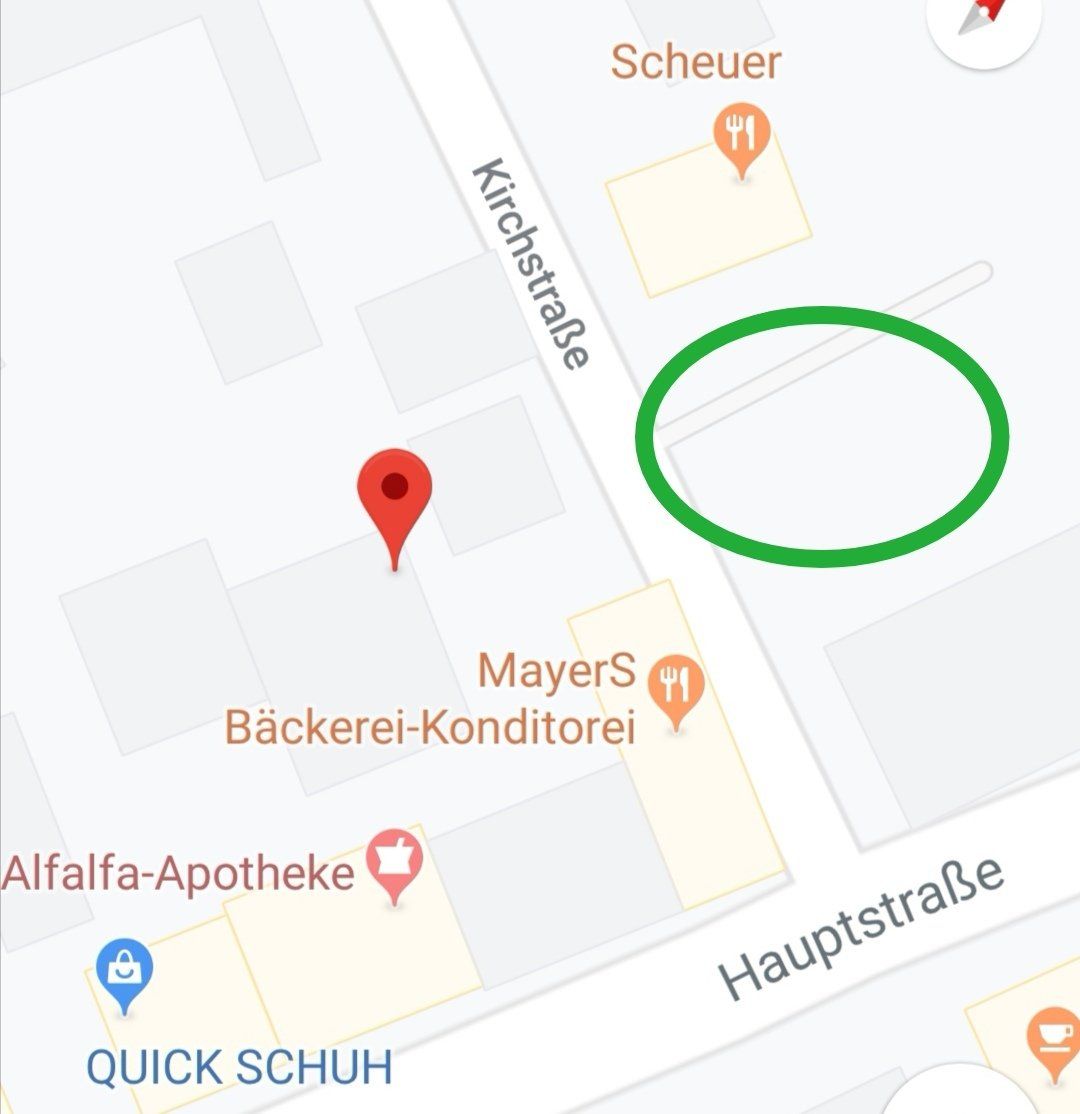 kostenlose Parkmöglichlkeit