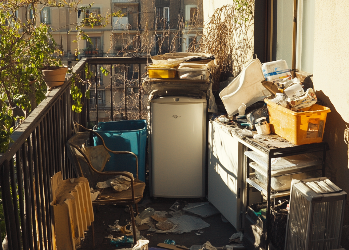 Metodo Sgombero balconi e terrazzi a Roma