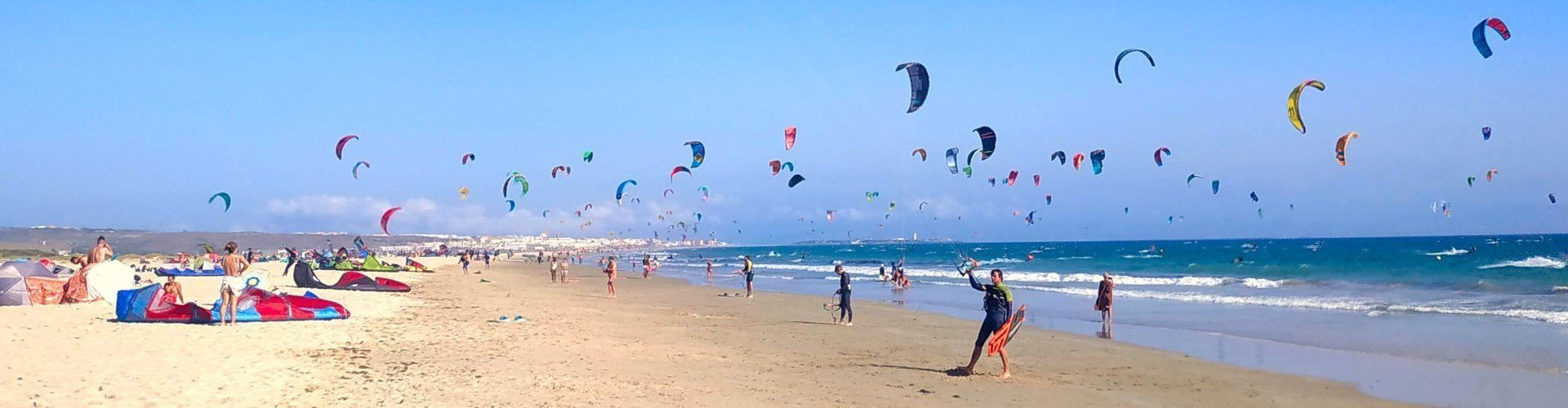 Playa de los Lances. Tarifa. Cádiz a happy van