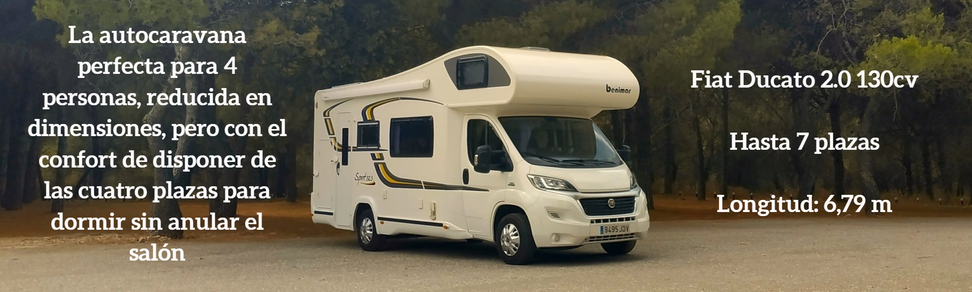 autocaravana para 4 personas