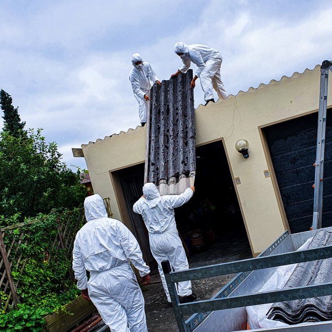 Asbestsanierung Garagendach Oerlinghausen