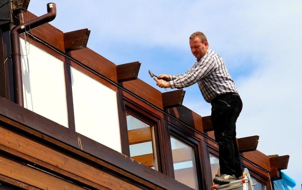 Dachreparatur eines Wintergartens in Bünde