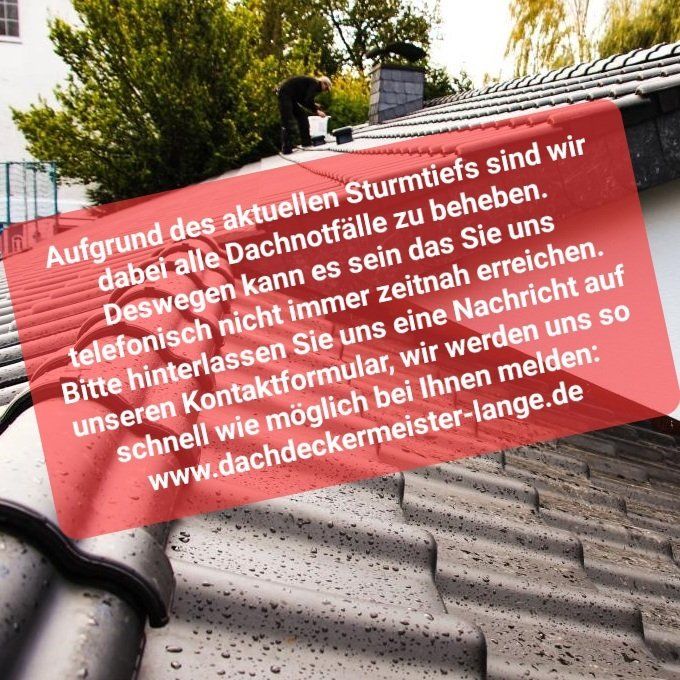 Dachnotdienst Bünde, Herford und Bielefeld