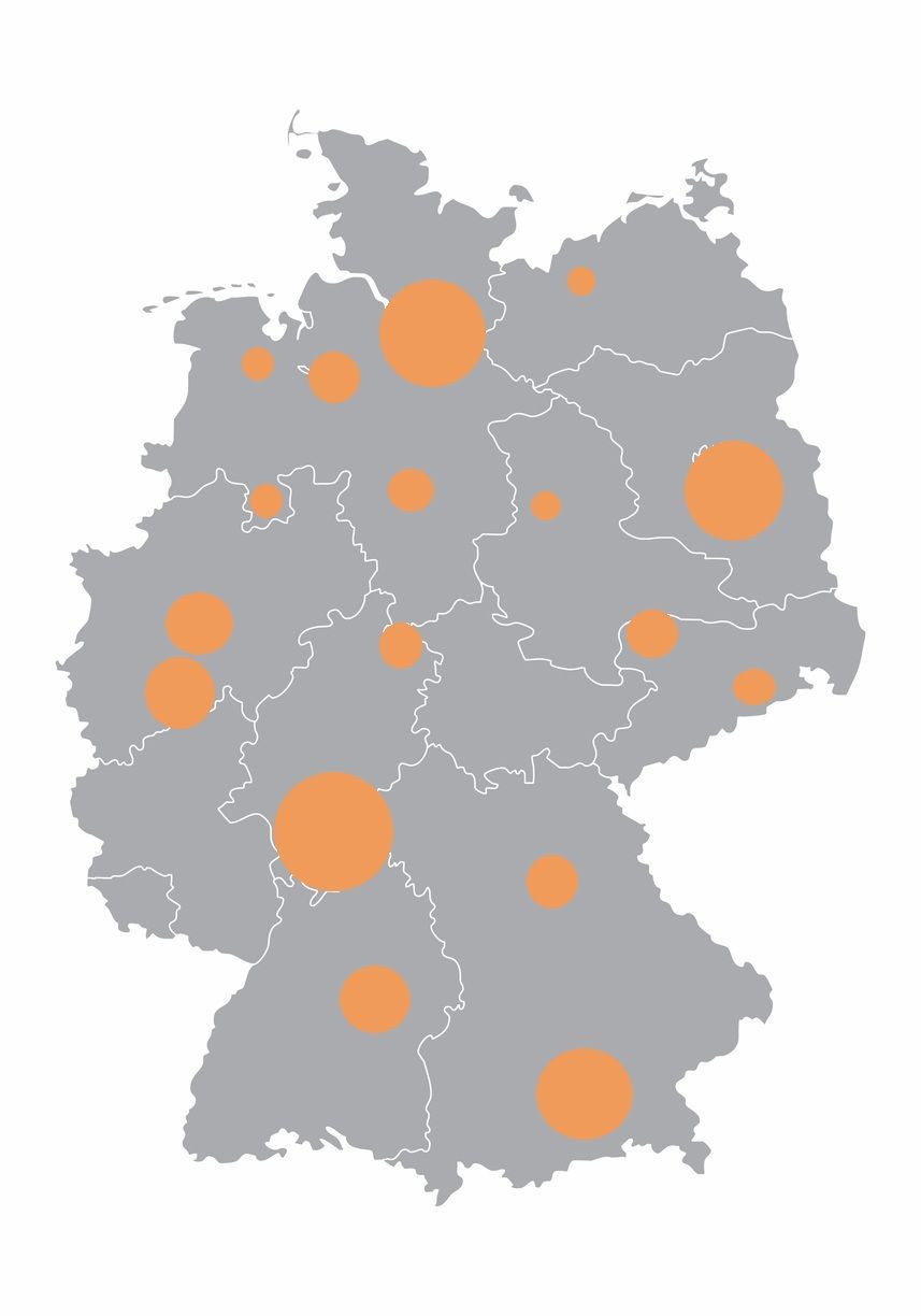 Woher kommen die Immobilieninvestoren? Immobilieninvestoren - Standorte