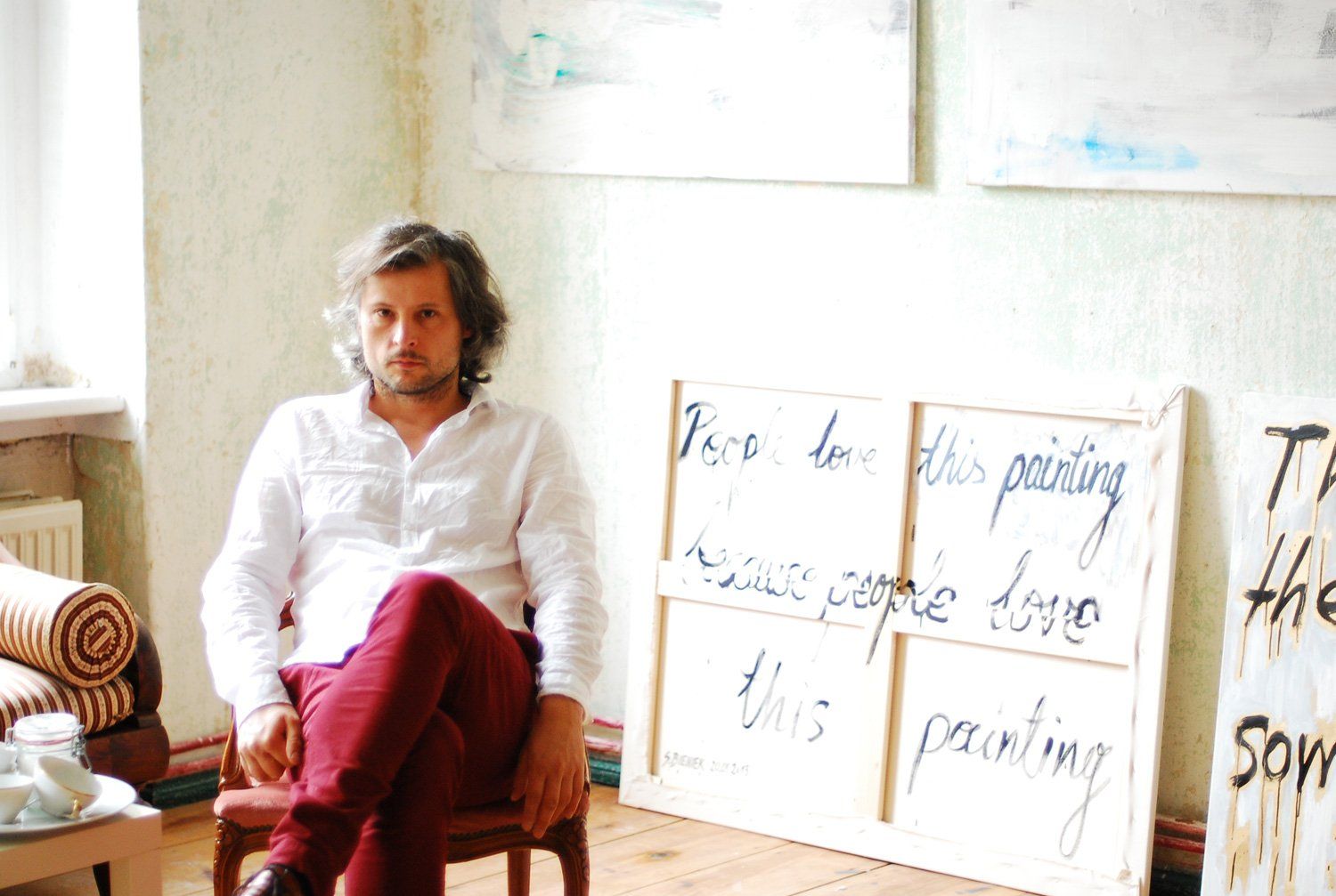 Sebastian Bieniek artist portrait photo studio Berlin Sebastian Bieniek artist portrait photo studio Berlin