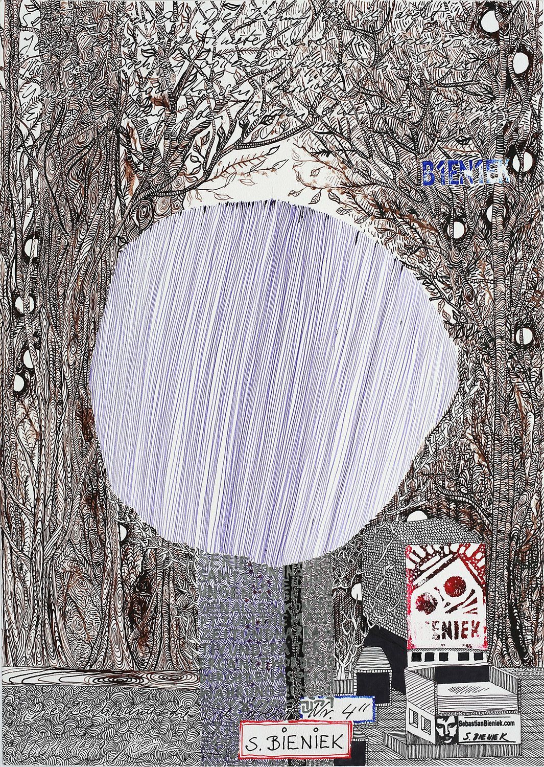 Sebastian Bieniek „The Turning around drawing no. 4“ Die Zeichnung die sich dreht Nr. 4 Sebastian Bieniek „The Turning around drawing no. 4“ Die Zeichnung die sich dreht Nr. 4