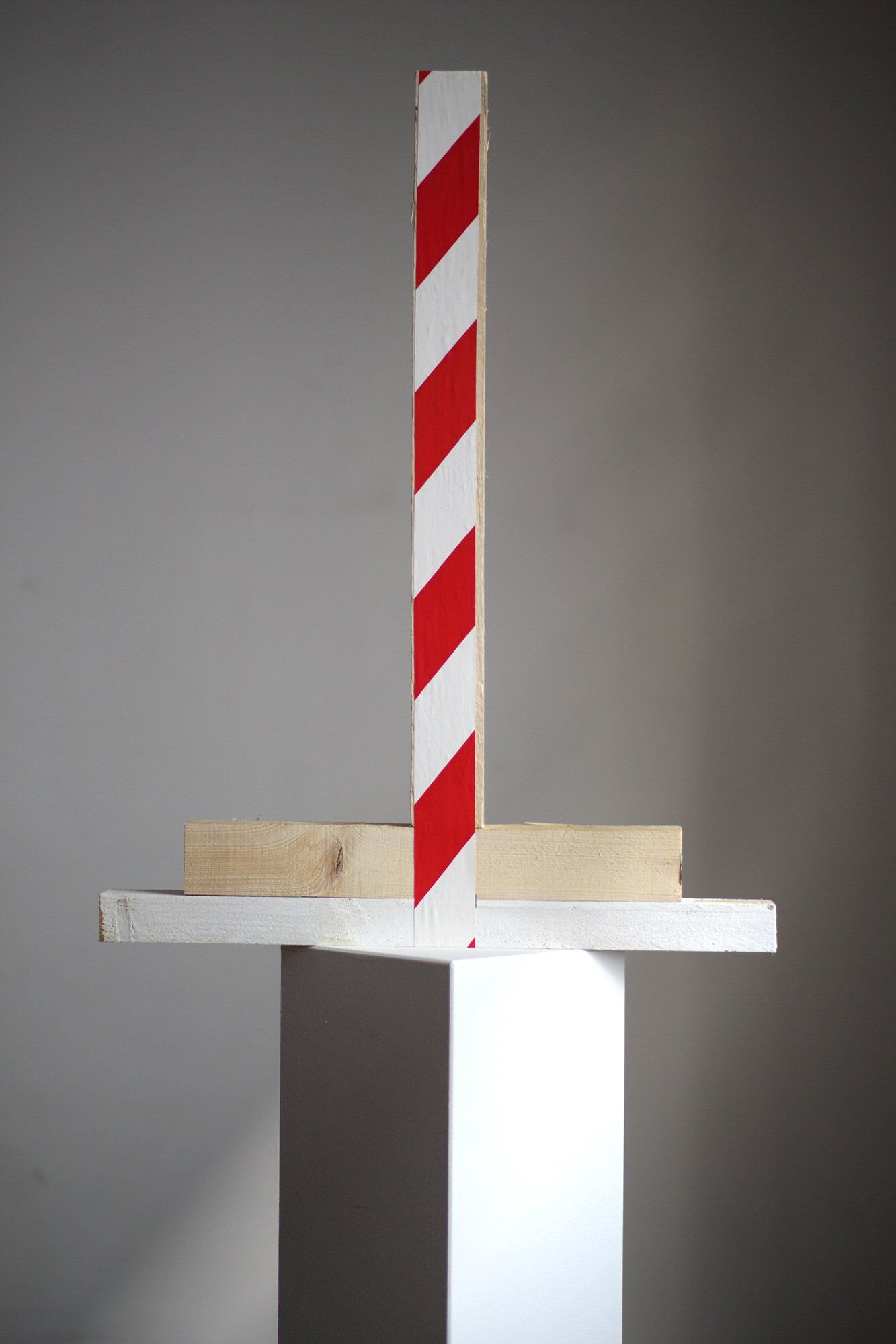 „Barrier Tape Art Sculpture No. 5“ by inventor of Barrier Tape Art, Sebastian Bieniek (B1EN1EK), 2020. Barrier Tape on wood. 43 cm. x 38 cm. x 5,5 cm. „Barrier Tape Art Sculpture No. 5“ by inventor of Barrier Tape Art, Sebastian Bieniek (B1EN1EK), 2020. Barrier Tape on wood. 43 cm. x 38 cm. x 5,5 cm.