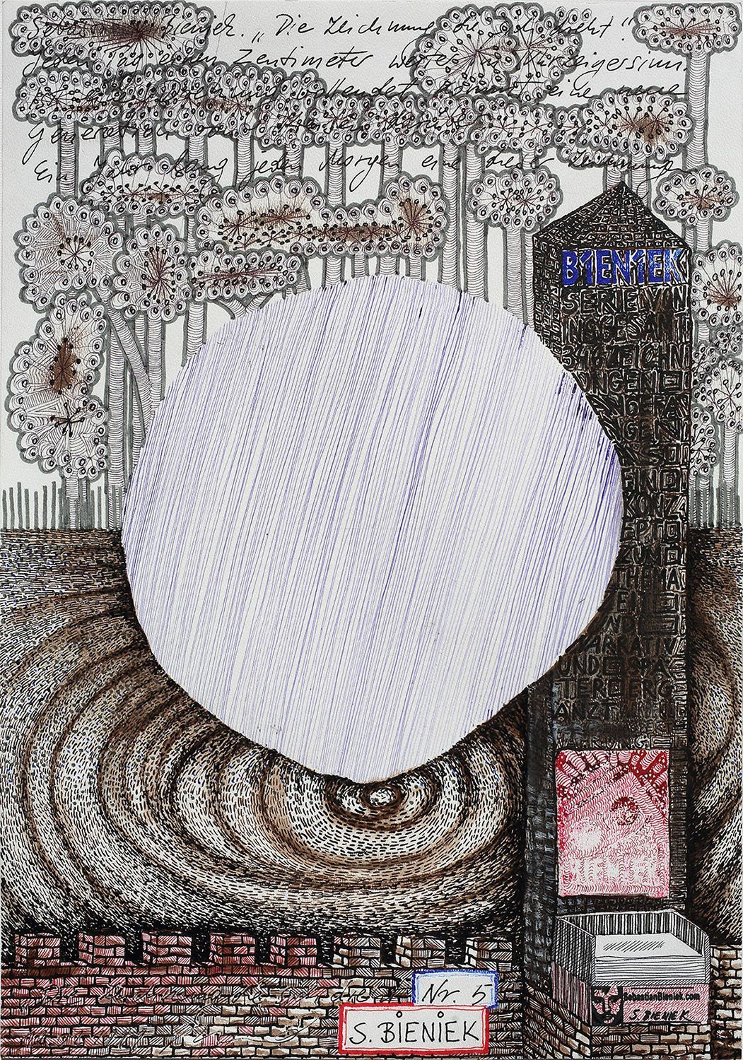 Sebastian Bieniek „The Turning around drawing no. 5“ Die Zeichnung die sich dreht Nr. 5 Sebastian Bieniek „The Turning around drawing no. 5“ Die Zeichnung die sich dreht Nr. 5