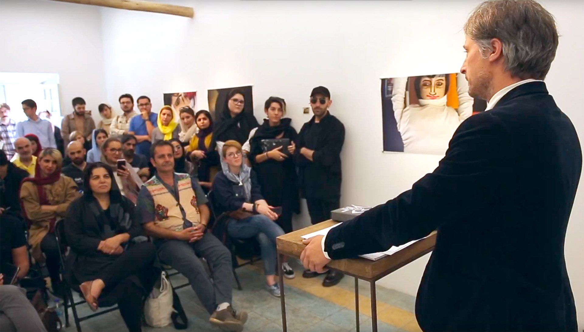 Invited by the curator Robbie Vafai, Sebastian Bieniek spent two weeks (july 8-22) in the capital of Iran, Tehran, where he made an exhibition and a performance at the Pejman Foundation.The name of the performance was Invited by the curator Robbie Vafai, Sebastian Bieniek spent two weeks (july 8-22) in the capital of Iran, Tehran, where he made an exhibition and a performance at the Pejman Foundation.The name of the performance was