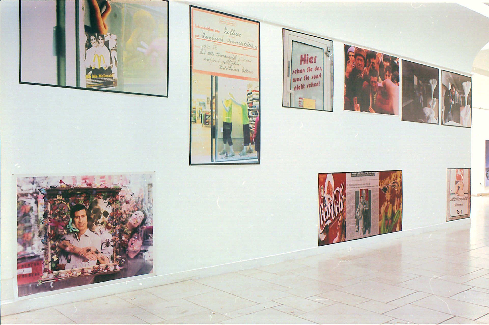 Sebastian Bieniek's Meisterschülerausstellung (Doploma-Exhibition), University of Arts, Berlin, 2002.