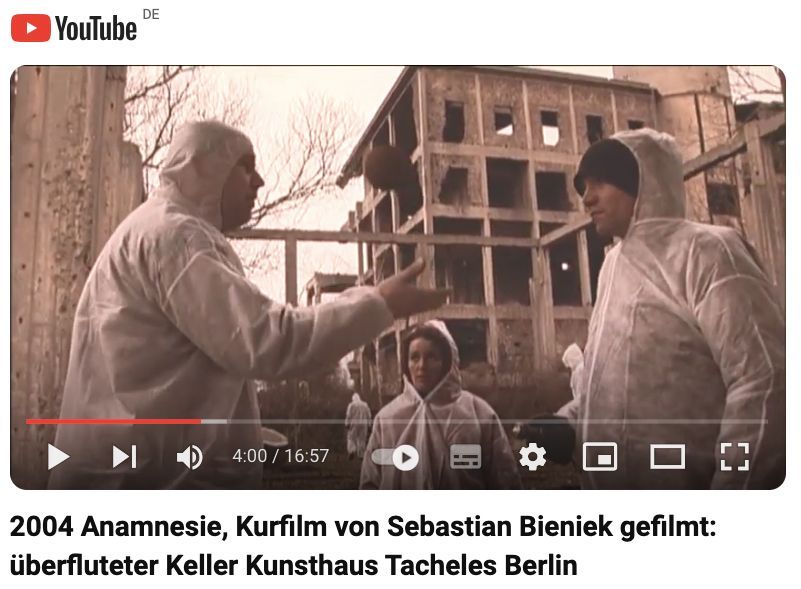 Sebastian Bieniek, Kurzfilm, Anamnesie, Kunsthaus Tacheles, Berliner Unterwelten, Berlin, überfluteter Keller, Berlin Underworld! The secret floating city beneath Berlin! Sebastian Bieniek, Kurzfilm, Anamnesie, Kunsthaus Tacheles, Berliner Unterwelten, Berlin, überfluteter Keller, Berlin Underworld! The secret floating city beneath Berlin!