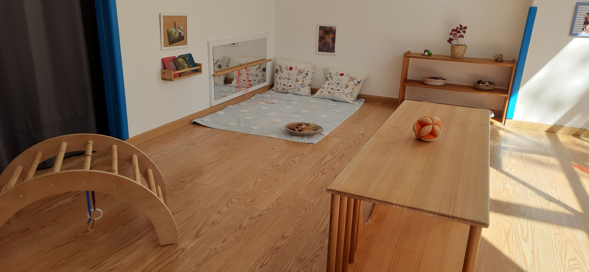 Ambiente de nido Escuela Montessori Boadilla Visión general del ambiente de nido de la Escuela Infantil Montessori Boadilla