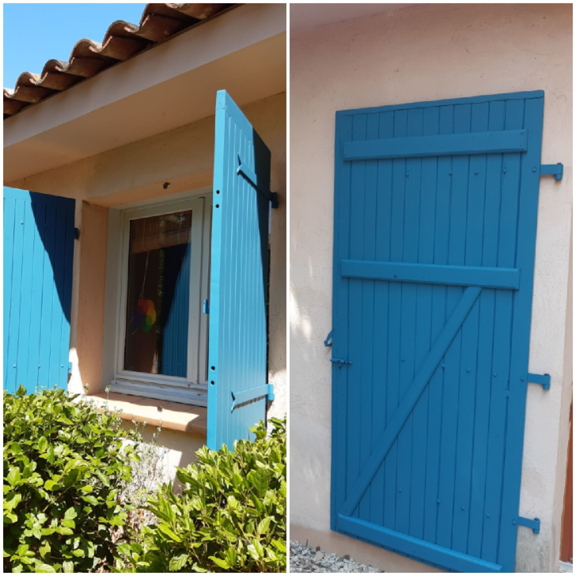 Rénovation et rafraîchissement de volets à Saint-Cannat près de Rognes