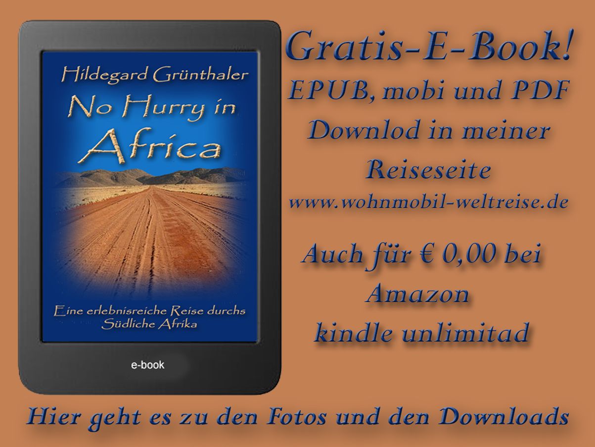 Gratis E-Book No Hurry in Africa