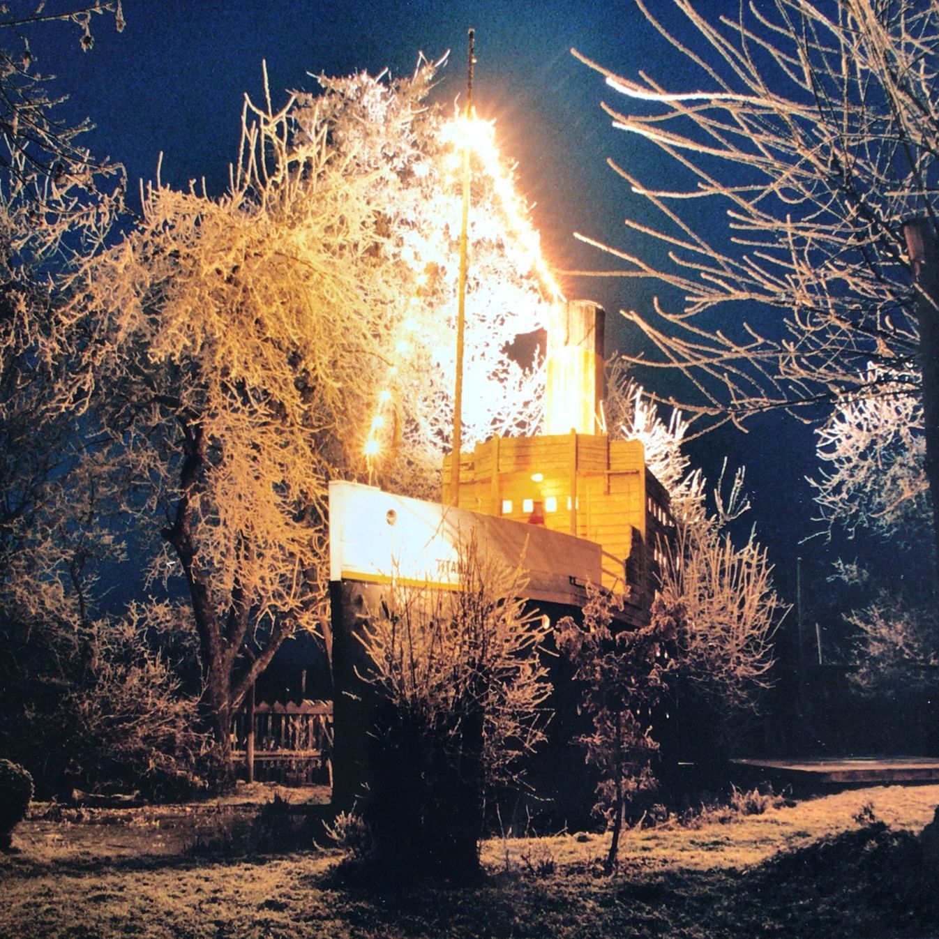 Schiff Träume Nachhimmel Lichter Titanic Helmut Pokorny Stimmung Garten Kreativwelten