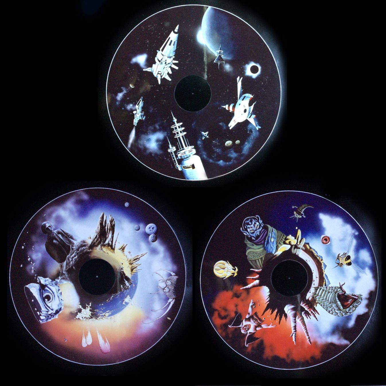 Dennis Stiers Lichteffekte Effektscheiben Rundprojektion Airbrushtechnik Malerei Science Moving