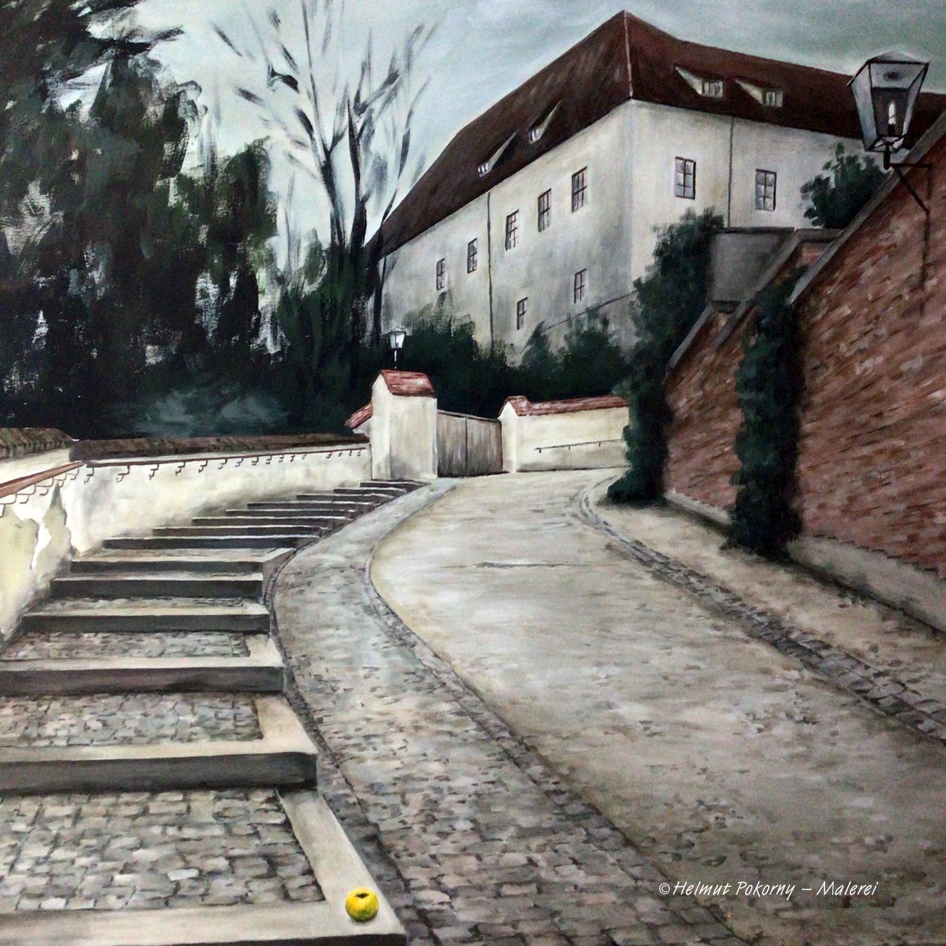 Schuljunge Treppenaufgang Freisinger Dom Innenausstattung Brüder Asam Rubens Touristen Malerei