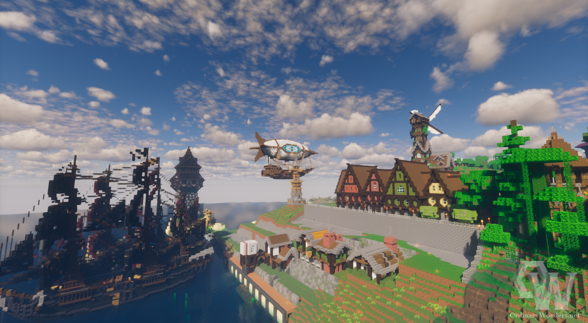 Screenshot of Ghostwalker's base on OW.