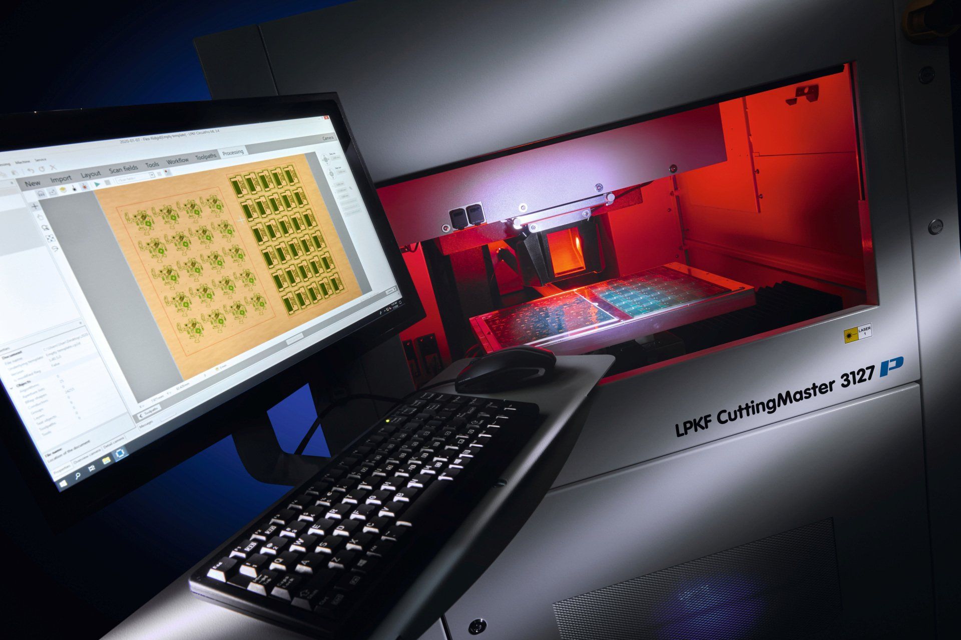 Laser-Nutzentrennsystem von LPKF