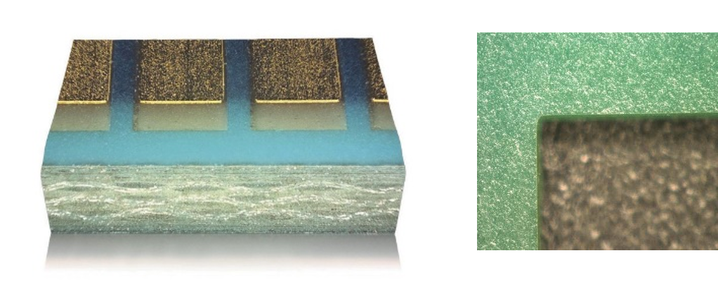 LPKF CleanCut Technology: Detailansicht Schnittkante