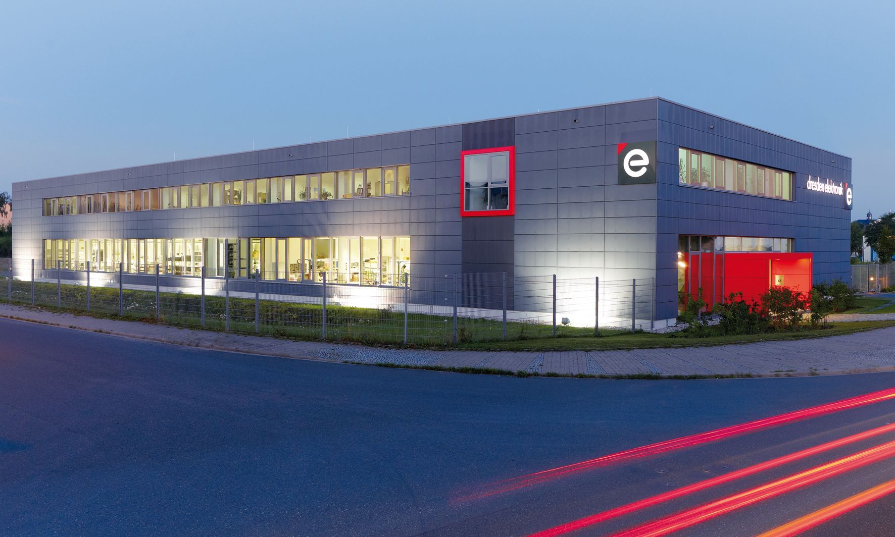 Firmengebäude von dresden elektronik