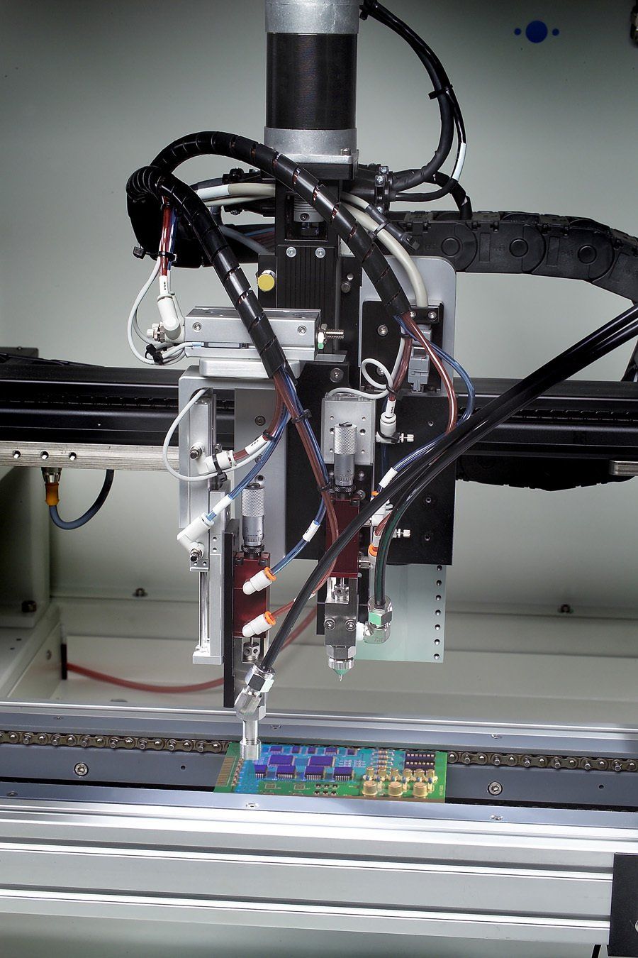 Foto von Leiterplatten Beschichtung